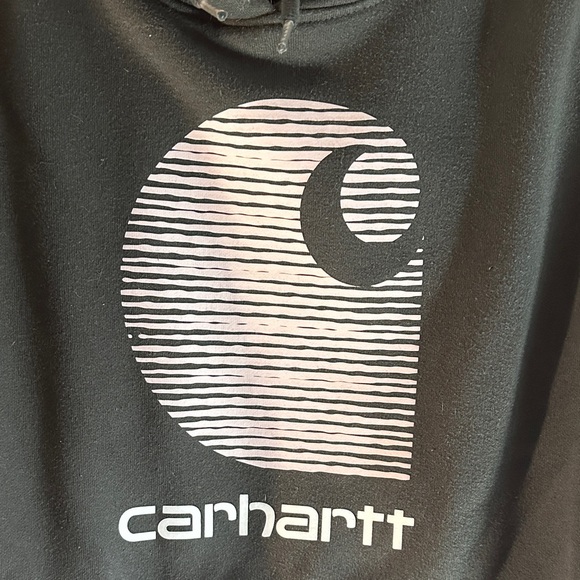 Carhartt Black Rain Defender Sweatshirt - Picture 3 of 7